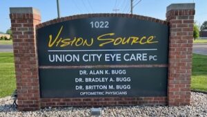 Union Eye Care Sign